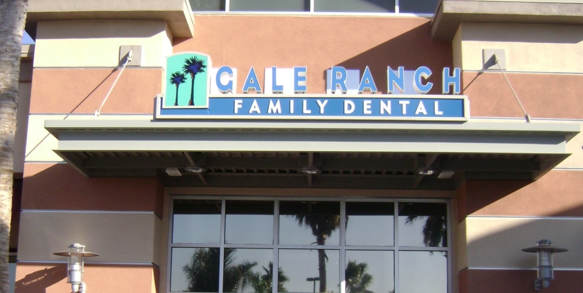 Exterior of Gale Ranch Family Dental office building